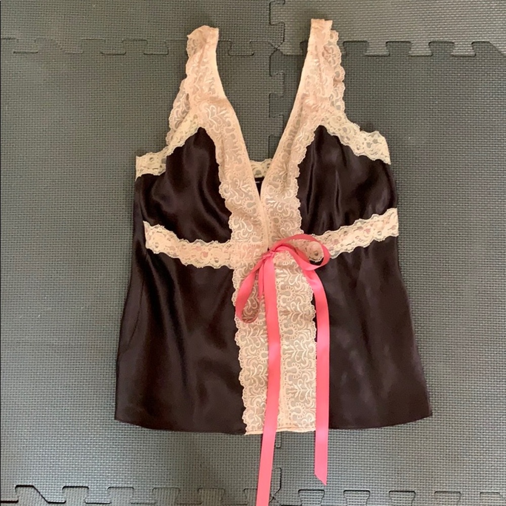 Silk tank top
